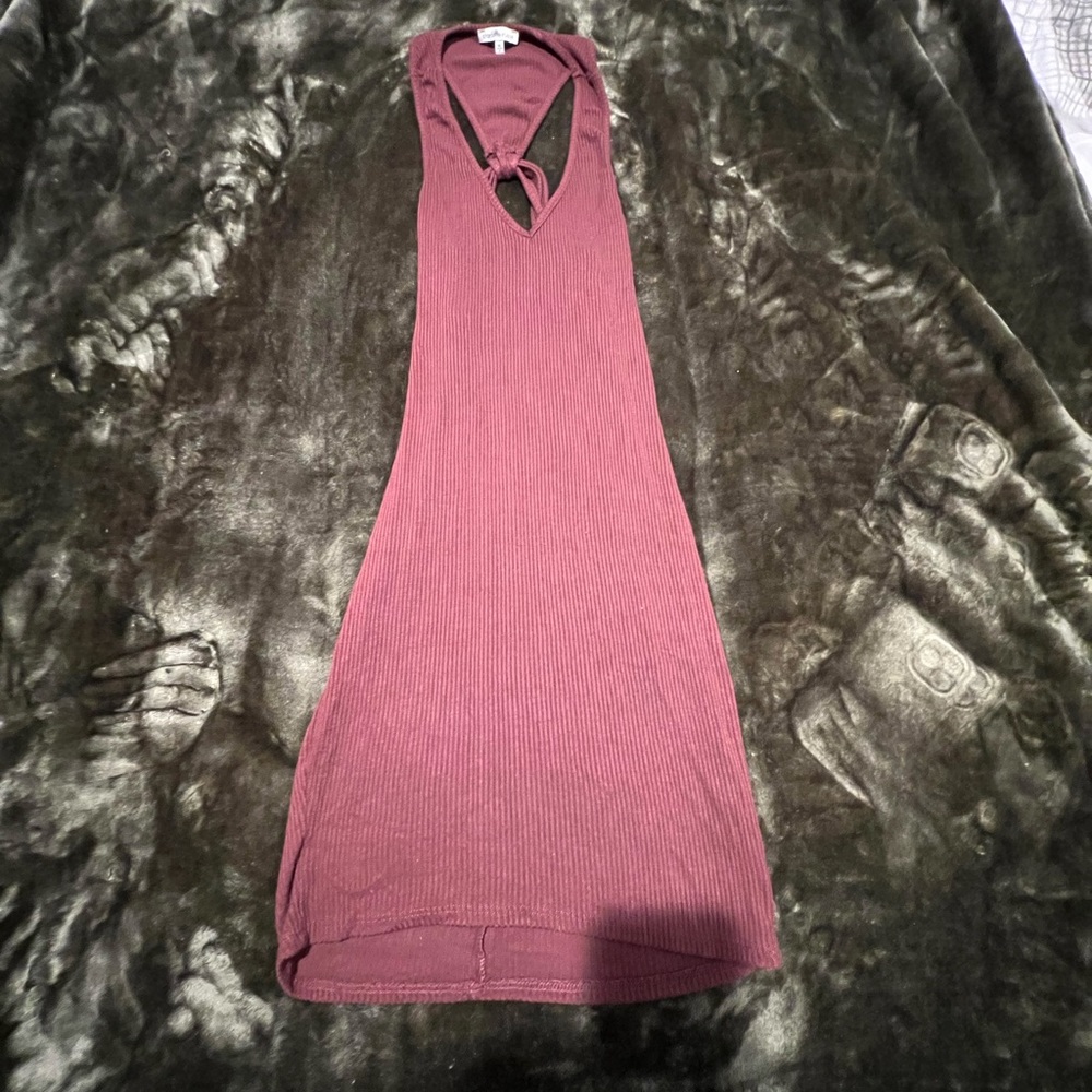 Purple Bodycon Dress